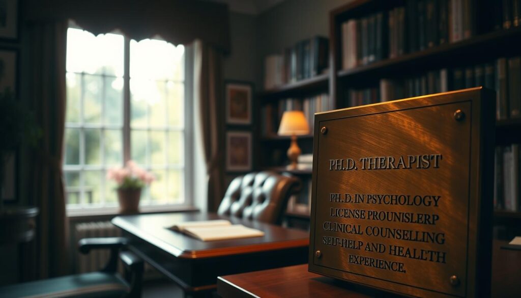 therapist qualifications psychological counseling